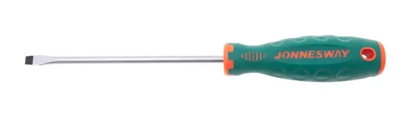 Plochý šroubovák, rozměr 3 mm, délka dříku 60 mm - JONNESWAY D71S360 Varianta: rozměr 8 mm. délka dříku 150 mm
