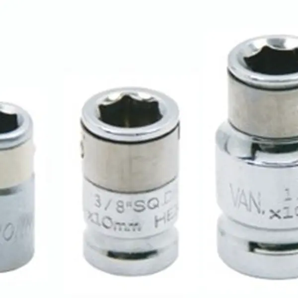 Adaptér pro 6hranný bit, 1/4" x bit 1/4" - JONNESWAY S44H2206 Velikost: 1/2"x10 mm