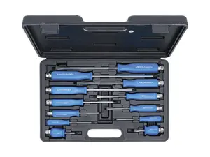 BGS Do it yourself Šroubováky ploché a křížové, úderové, sada 12dílů