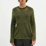Vlněný svetr Paul Smith pánský, zelená barva, M1R-912Y-N02506