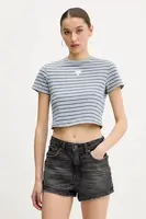 Tričko Guess Originals dámské, zelená barva, W5GI57 J1314