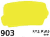 Kvašová barva Rosa 40ml – 903 lemon yellow