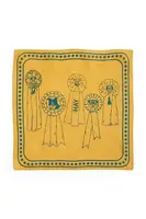 Šátek pro psa HAY 55 x 55 cm oranžová barva