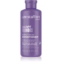 Lee Stafford Bleach Blondes Toning Conditioner tónovací kondicionér pro blond a melírované vlasy 250 ml
