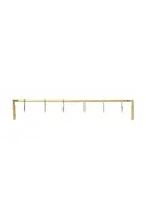 Nástěnný věšák ferm LIVING Kitchen Rod 55 cm žlutá barva