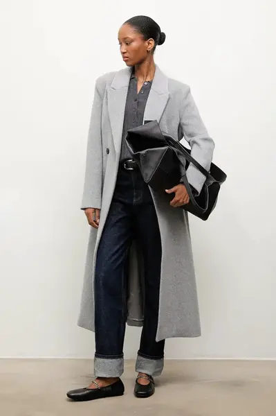 Vlněný kabát Answear.LAB