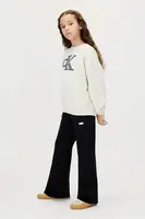 Dětské kalhoty Calvin Klein Jeans černá barva, IG0IG03004