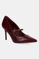 Kožené lodičky Aldo ELEDELADAR vínová barva, 14053620