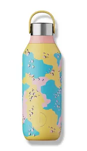 Termofľaša Chilly's Bottles - Desert Camo žltá 500ml, edícia Studio/Series 2