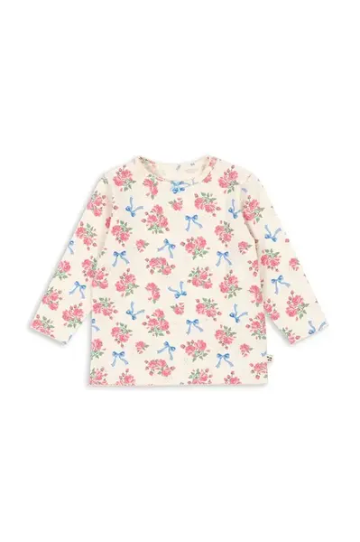 Tričko s dlhým rukávom pre bábätká Konges Sløjd BASIC BLOUSE GOTS