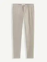 Krémové pánske chino nohavice Celio Tocharles