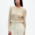 Béžový dámsky sveter s prímesou vlny GAP