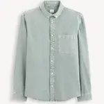 Svetlomodrá pánska džínsová košeľa Celio Daindie