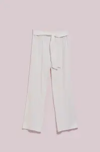 Marisse Women's Trousers L-Sp-4028 White