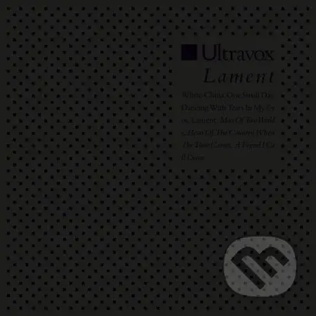 Ultravox:  Lament LP (2 LP) - Ultravox