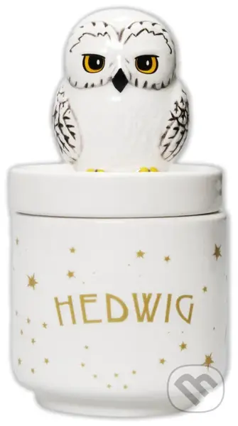 Sklenená dóza DHarry Potter: Kawaii Hedviga