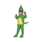 Kostým Dinosaurus zeleno-žltý 7-9 rokov