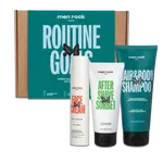 Sada pre mužov pre základnú starostlivosť Men Rock Routine Goals