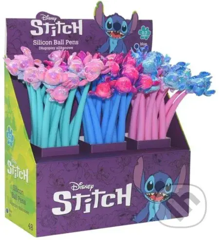 Colorino guľôčkové pero Flexi Stitch Black - mix motivov