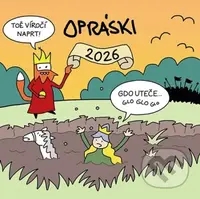 Nástěnný kalendář Opráski 2026 - jaz