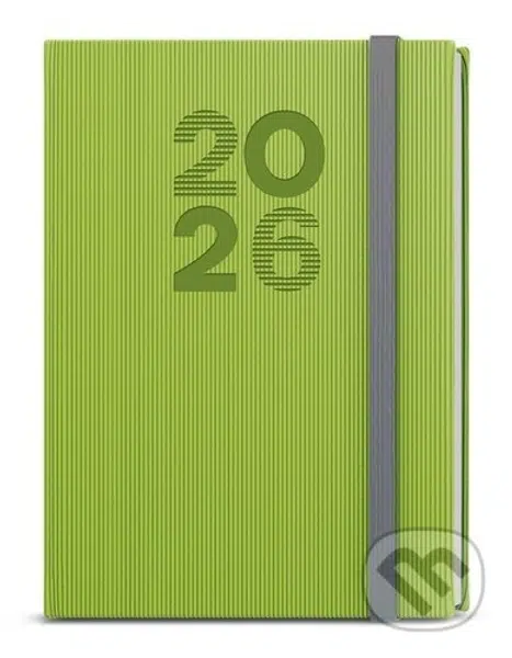 Denní diář 2026 David Vigo A5 zelená
