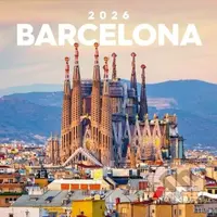 NOTIQUE nástěnný poznámkový kalendář Barcelona 2026