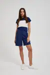 Marisse Women's Shorts L-Sh-4317 Navy
