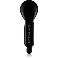 Crystallove Black Obsidian Spoon Eye Gua Sha masážna pomôcka na očné okolie 1 ks