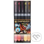 Set Chameleon tónovací fixy, 5ks - teplé tóny