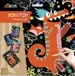 Škrabací obrázky - Draci - hra z kategorie Ostatné