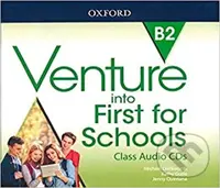 Venture into First for Schools: Class Audio CDs (x3) - audiokniha z kategorie Jazykové učebnice a slovníky