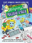 Milujem pracovné stroje - nalep a vymaľuj (Zlož, vymaľuj, nalep a hraj sa!) - kniha z kategorie Omalovánky