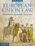 European Union Law (Third Edition) - Damian Chalmers, Gareth Davies, Giorgio Monti - kniha z kategorie Odborné a naučné