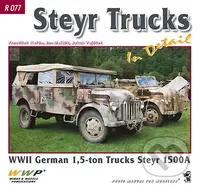 Steyr 1500A In Detail - František Kořán - kniha z kategorie Vojenství