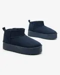 Resti Navy blue short women's boots a'la snow boots Teritsi