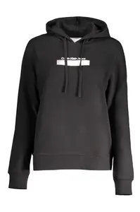 Černá mikina Calvin Klein bez zipu
