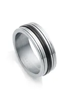 Viceroy Elegantní ocelový prsten Magnum 75294A02 60 mm