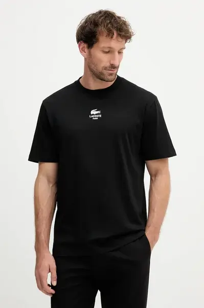 Bavlněné tričko Lacoste