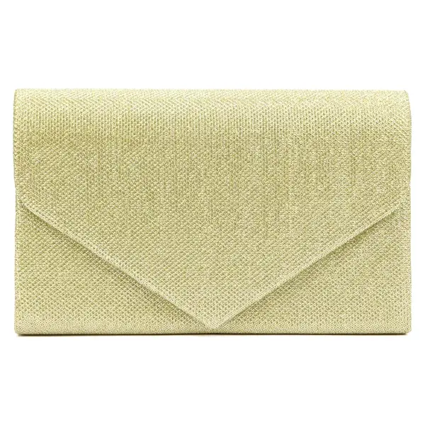 Dámska listová kabelka Jassica Bára - zlatá