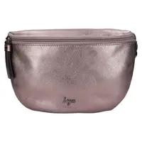 Dámská kožená ledvinka Lagen Trine - bronzová