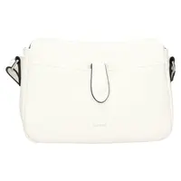 Kožená dámská crosbody kabelka Katana Rezza - bílá