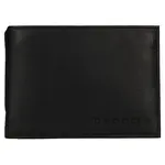 Pánská kožená peněženka Bugatti Berle - černá