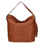 Dámska kožená kabelka The Trend Lenka - koňak