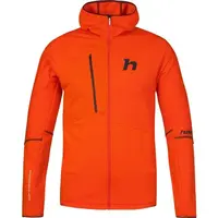 Hannah NIRO HOODY Pánska funkčná mikina, oranžová, veľkosť