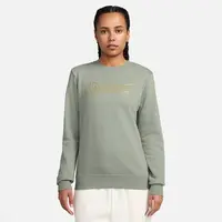 Nike Sportswear Club Fleece Womens Pullover Crew-Neck Sweatshirt L