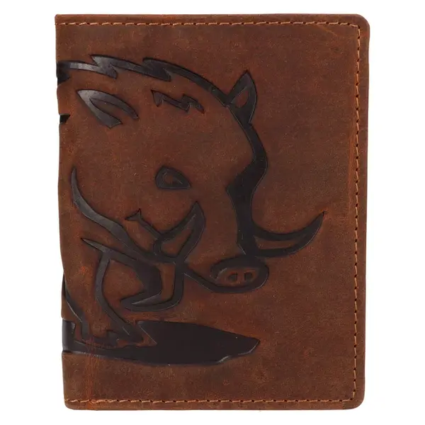 Pánská kožená peněženka Lagen Lasse - hnědá