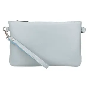 Dámské kožené plesové psaníčko Italia Tea - světle modrá