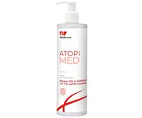 Sprchový gel a šampon na jemné čištění atopické a suché pokožky Elfa Pharm Atopi Med Shower Gel  a  Shampoo 2 in 1 - 400 ml + dárek zdarma