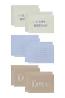 Sada přáníček House Doctor HDGreeting 12,3 x 8,8 cm 6-pack