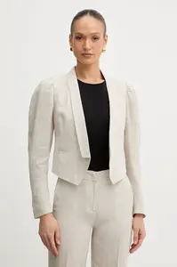 Twinset Bunda zo zmesi ľanu Twinset